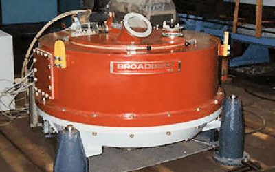 900mm Broadbent batch centrifuge refurbishment