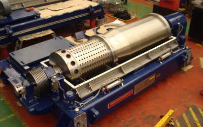 Screen Bowl Decanter Centrifuges for Titanium Dioxide
